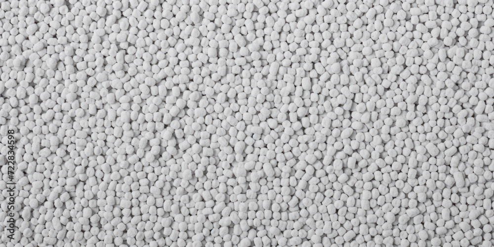close up of a white surface, 3d white plastic cylindrical grains, white carpet with pebbles made of plastic,, Plastic and polymer industry, close up of a white surface, 3d white plastic cylindrical grains, white carpet with pebbles made of plastic,, Plastic and polymer industry,