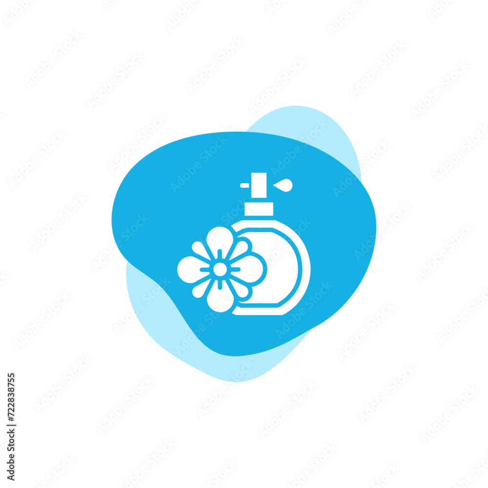 Perfume Icon | Fragrance | Icon with Blob Perfume Icon | Fragrance | Icon with Blob