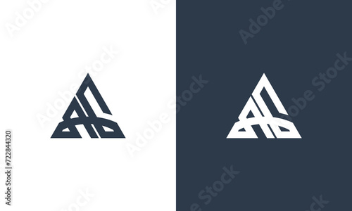 initials A and S monoline logo design vector