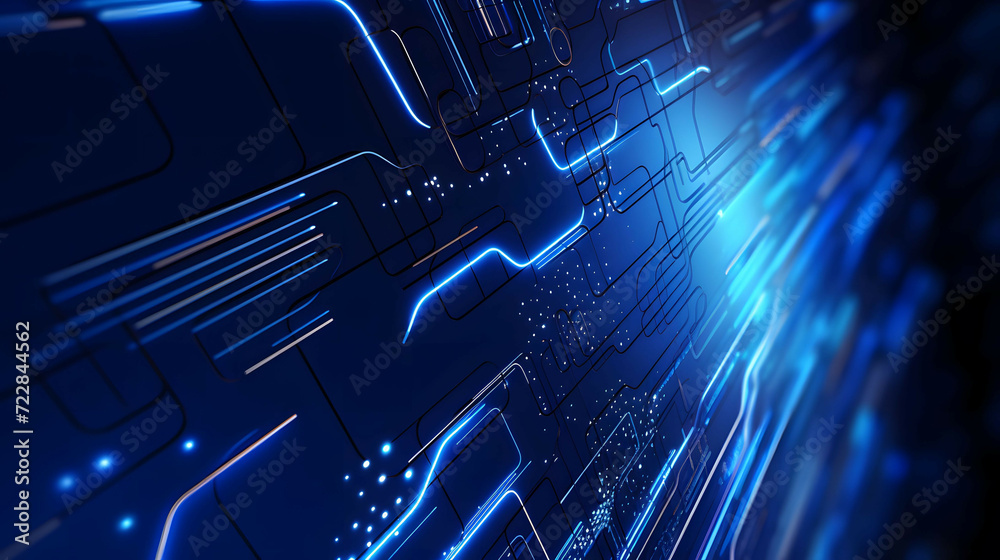 Obraz premium circuit board background