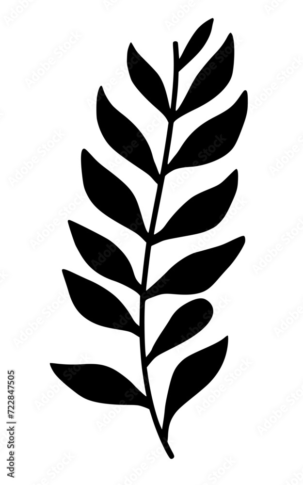 Leaves vector clipart. Spring illustration. Leaves vector clipart. Spring illustration.