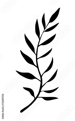 Wallpaper Mural Leaves vector clipart. Spring illustration. Torontodigital.ca