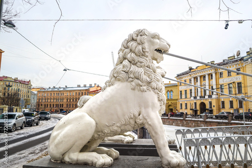 Lion s Bridge over the Griboyedov Canal