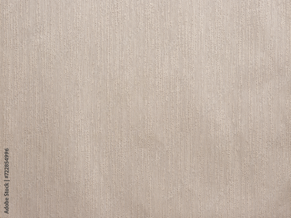 Fototapeta premium Abstract pastel beige plaster wall background or backdrop with vertical stripes.