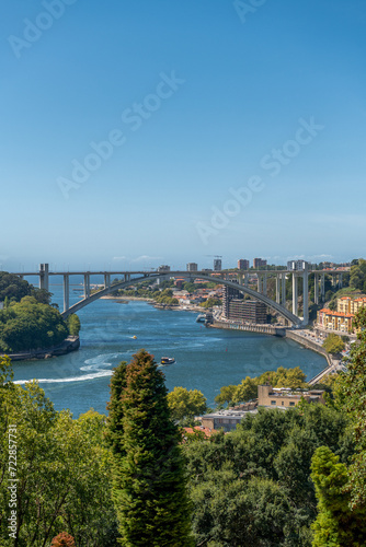 Słynny most w Porto, symbol miasta