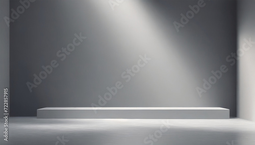 Sleek Background for Product Showcase with Elegant Lighting and Shadows