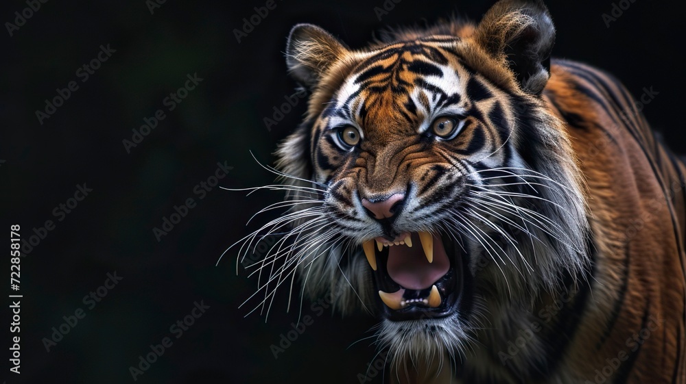 Aggressive Tiger Aggressive Tiger