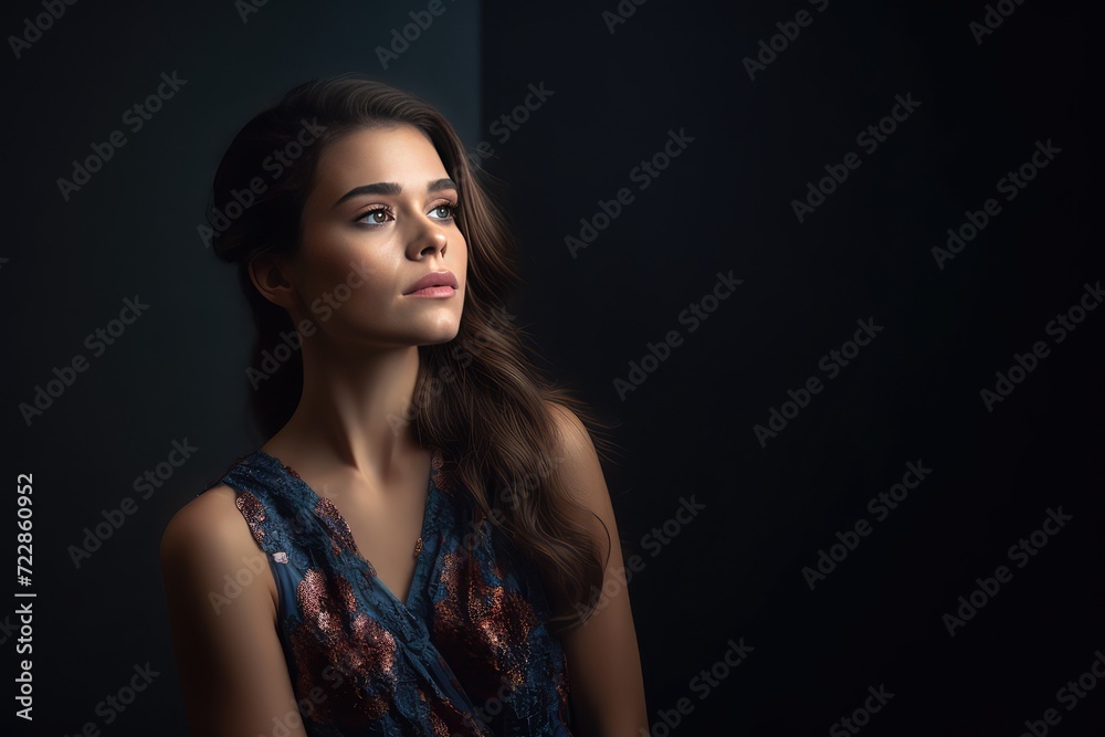 lovely female model with confidence and joy lovely female model with confidence and joy