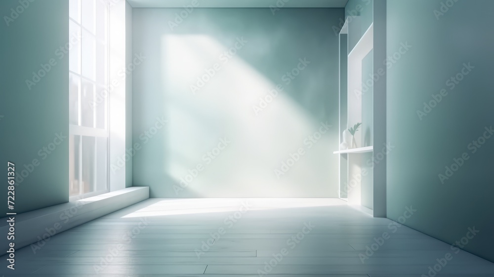 realistic empty designer interior living or dining space realistic empty designer interior living or dining space