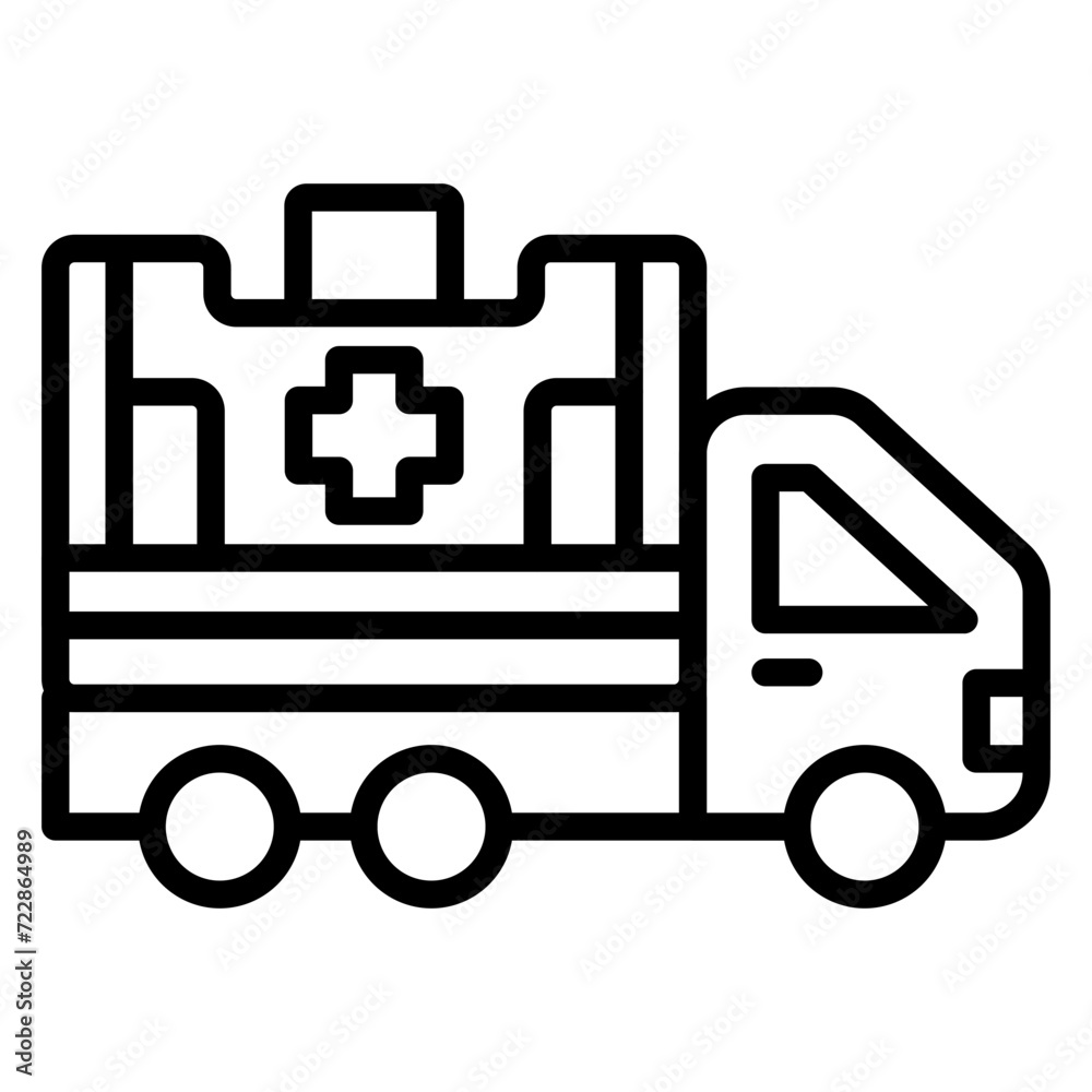 Ambulance Icon Style