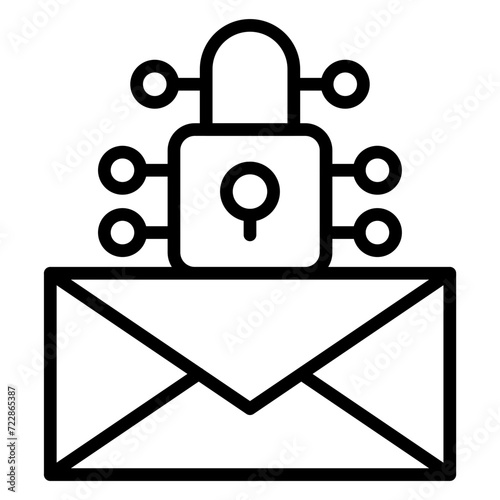 Encrypted Messaging Icon Style