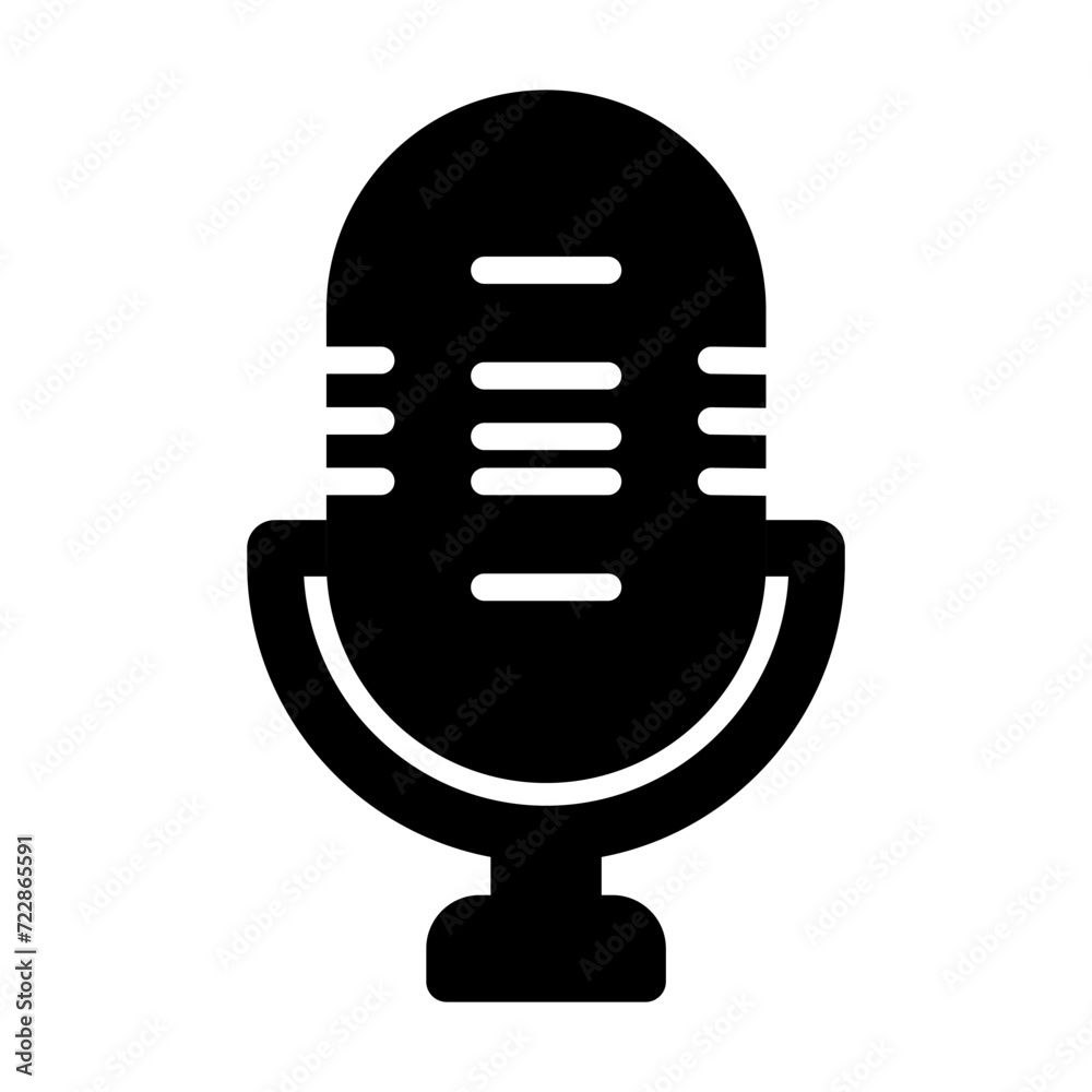 Microphone Vector Icon Microphone Vector Icon