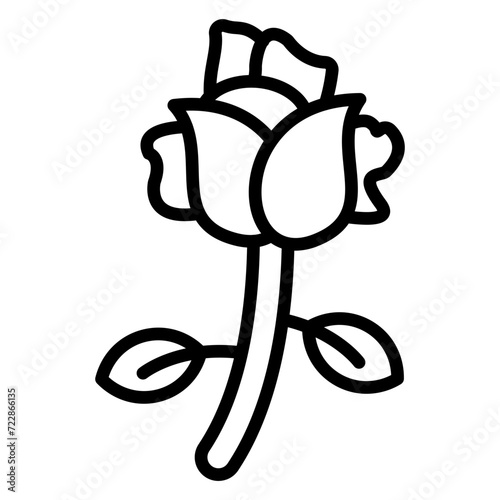 Rose Icon Style