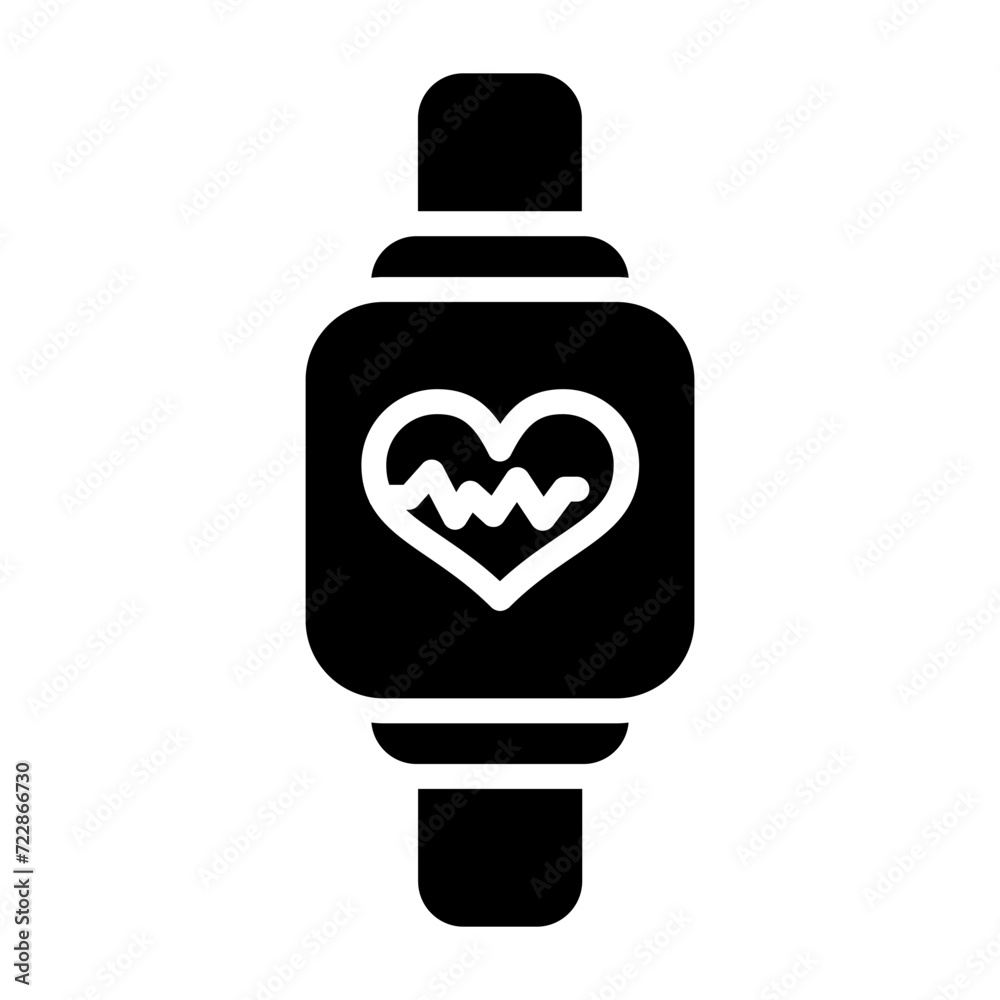 Fitness Tracker Vector Icon Fitness Tracker Vector Icon