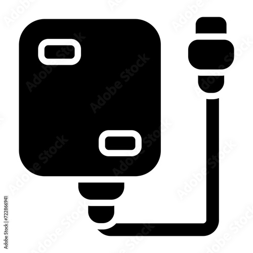 Portable Hard Drive Vector Icon