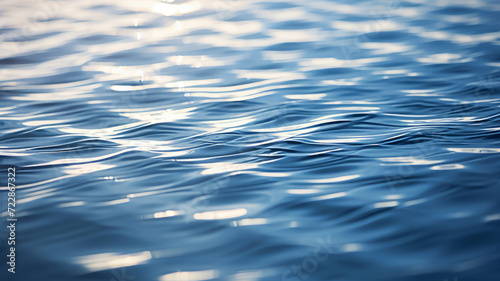 Water ripples tell stories of pure, serene nature.