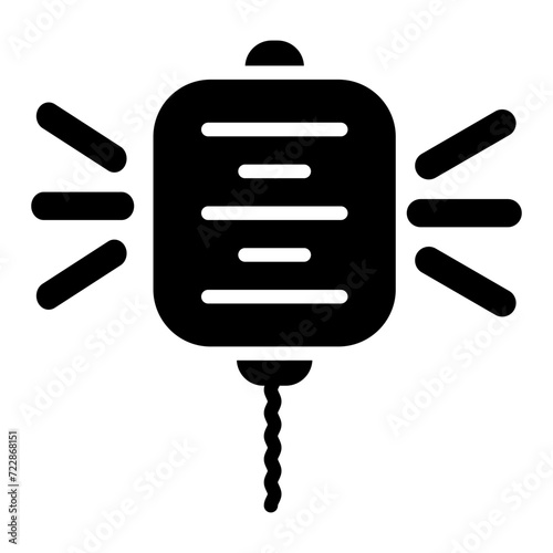  Police Radio Vector Icon