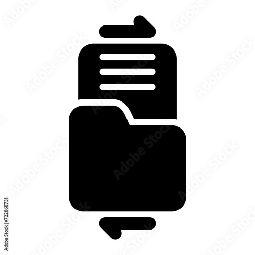 File Sharing Vector Icon