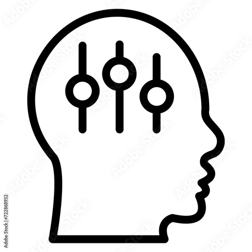 Self Control Icon Style
