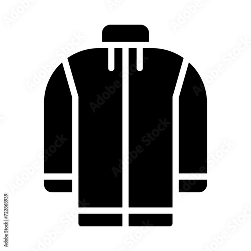 Fleece jacket Vector Icon