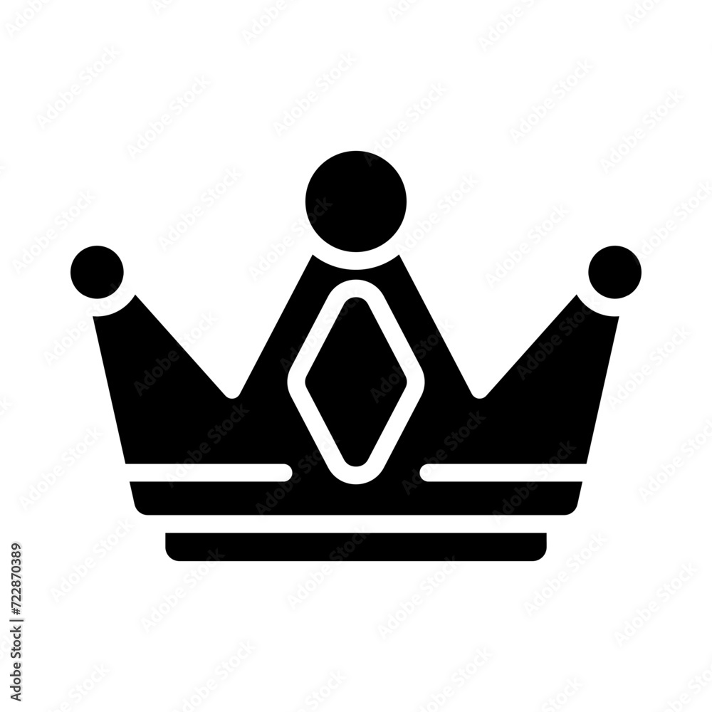 Crown Vector Icon Crown Vector Icon