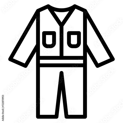 Coveralls Icon Style