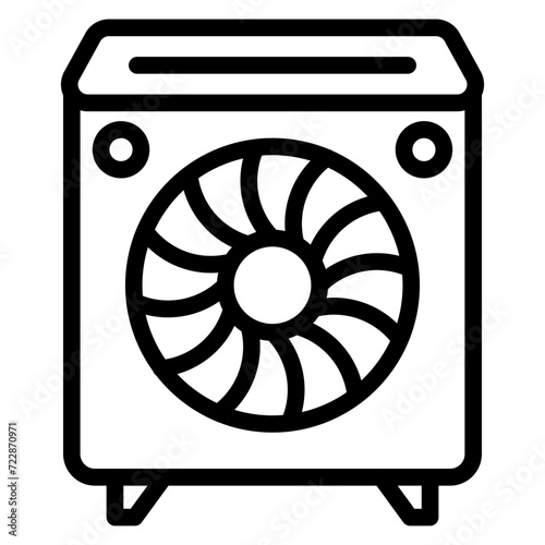 Dehumidifier Icon Style
