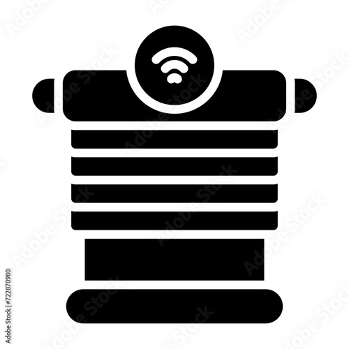 Smart Blinds Vector Icon