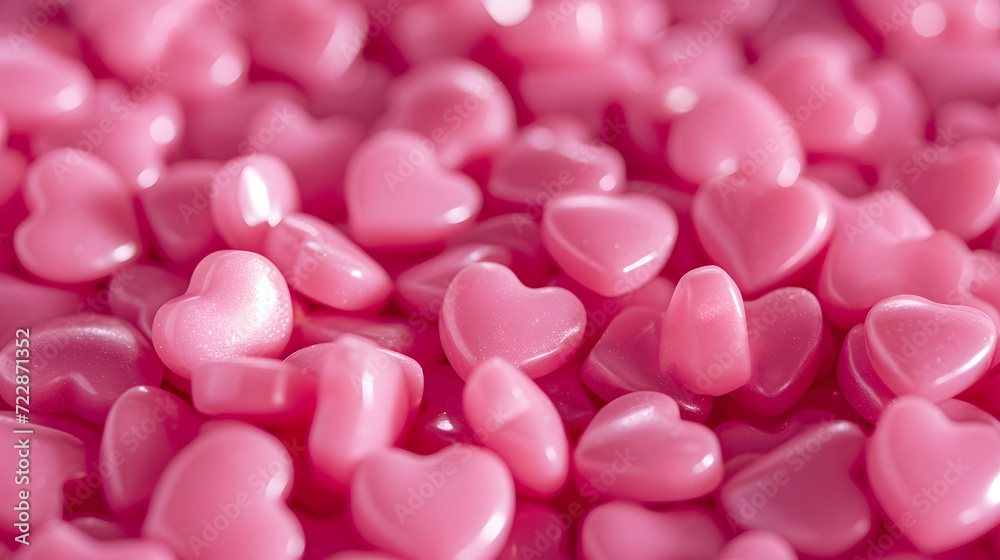 pink candy hearts