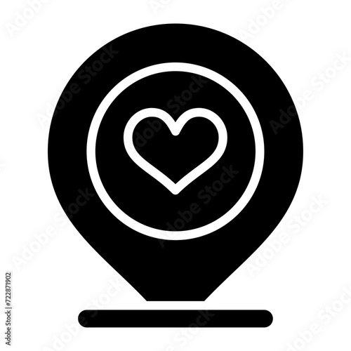 Love pin Vector Icon © Graphic Nehar