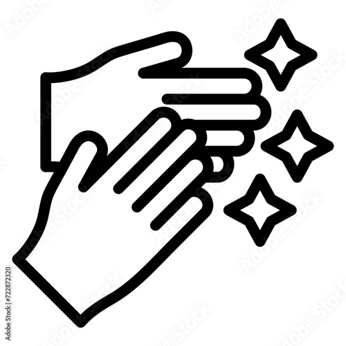 Cleanliness Icon Style