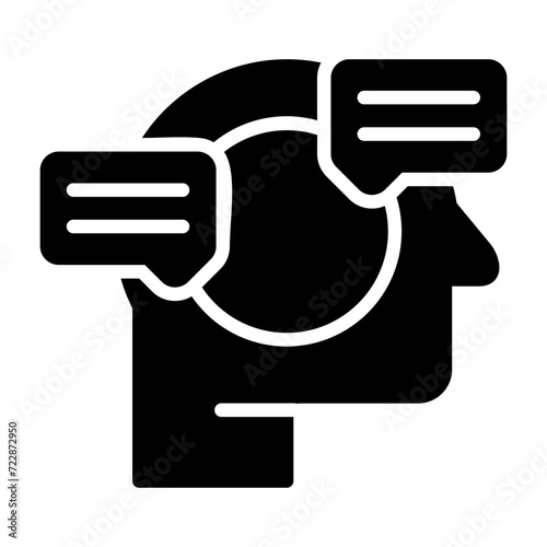 Natural Language Processin Vector Icon