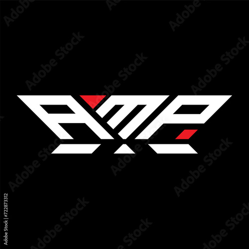 AMP letter logo vector design, AMP simple and modern logo. AMP luxurious alphabet design  