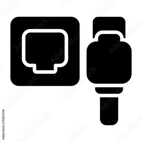Ethernet Vector Icon