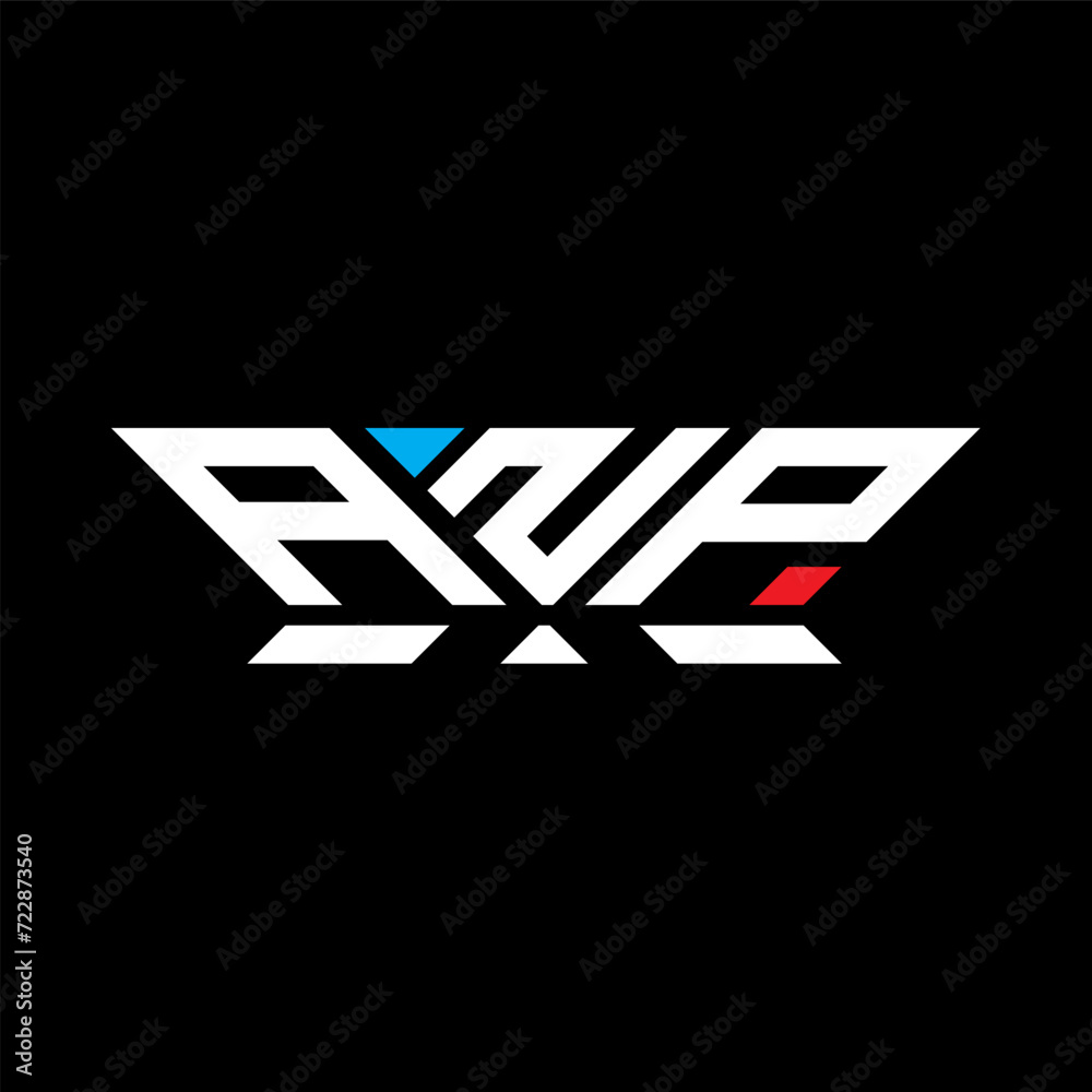 Obraz premium ANP letter logo vector design, ANP simple and modern logo. ANP luxurious alphabet design 