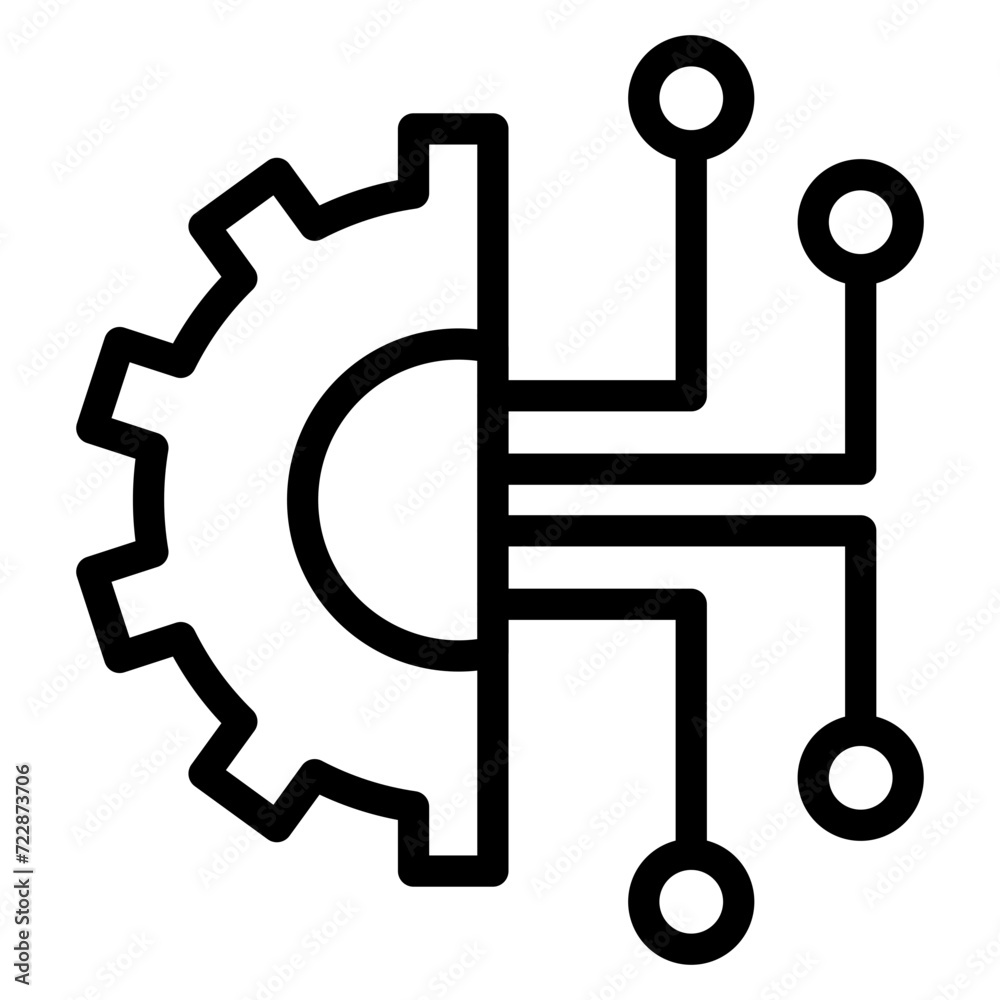 Technology Icon Style Technology Icon Style