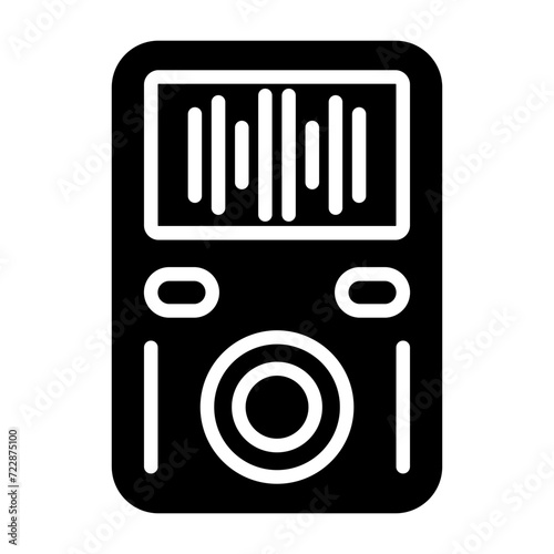 MP3 Player Vector Icon photo