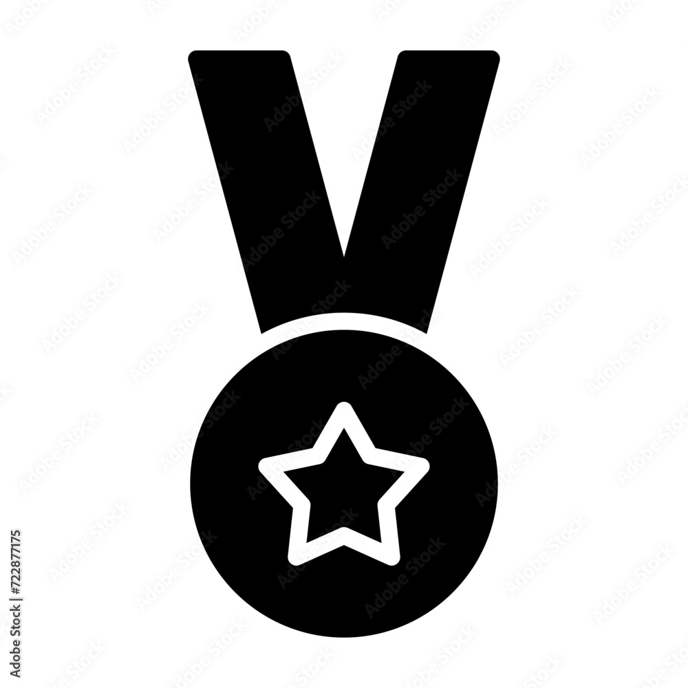Medal Vector Icon Medal Vector Icon