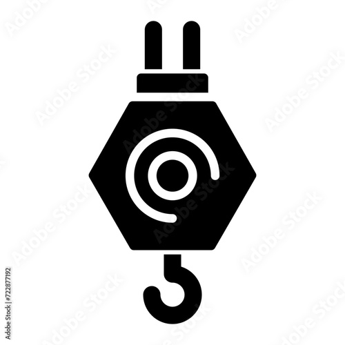 Pulley Vector Icon