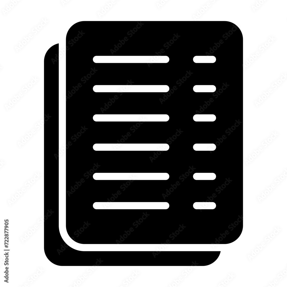 Document Vector Icon Document Vector Icon