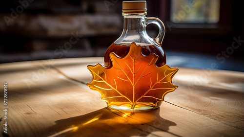 Maple Syrup, quintessential Canadian condiment photo