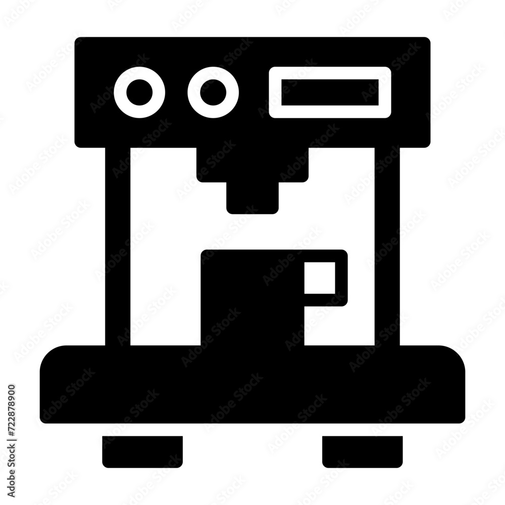 Coffee Machine Vector Icon Coffee Machine Vector Icon
