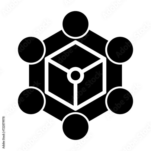 Blockchain Vector Icon