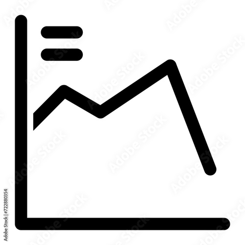 Economic Downturn Vector Icon