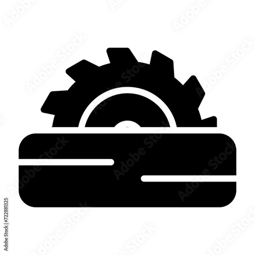 Circular saw Vector Icon