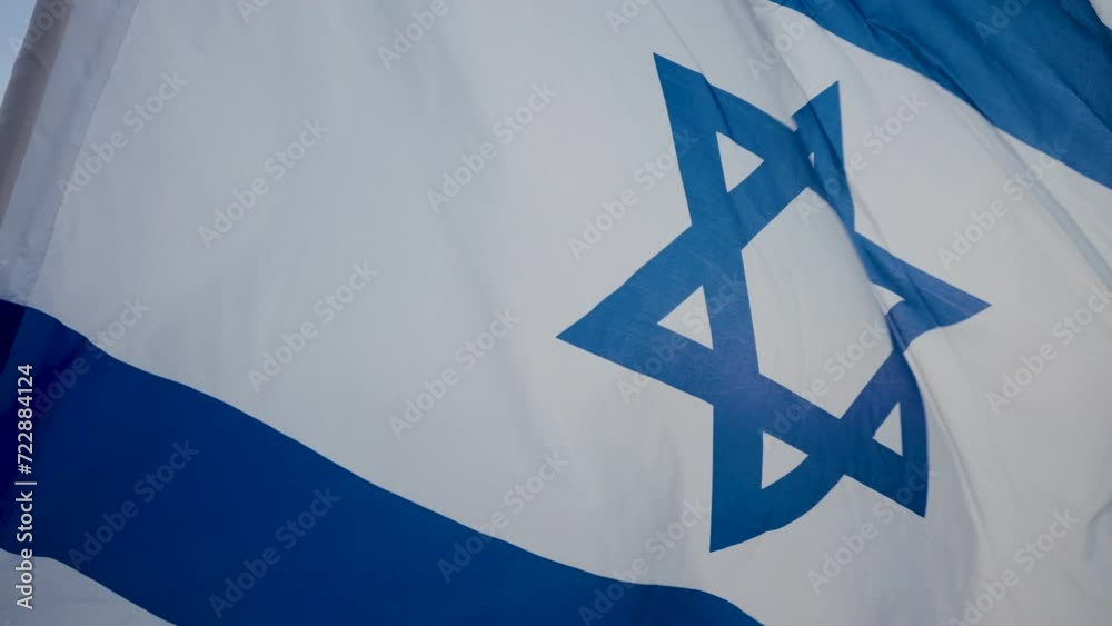 Israeli Flag Masada