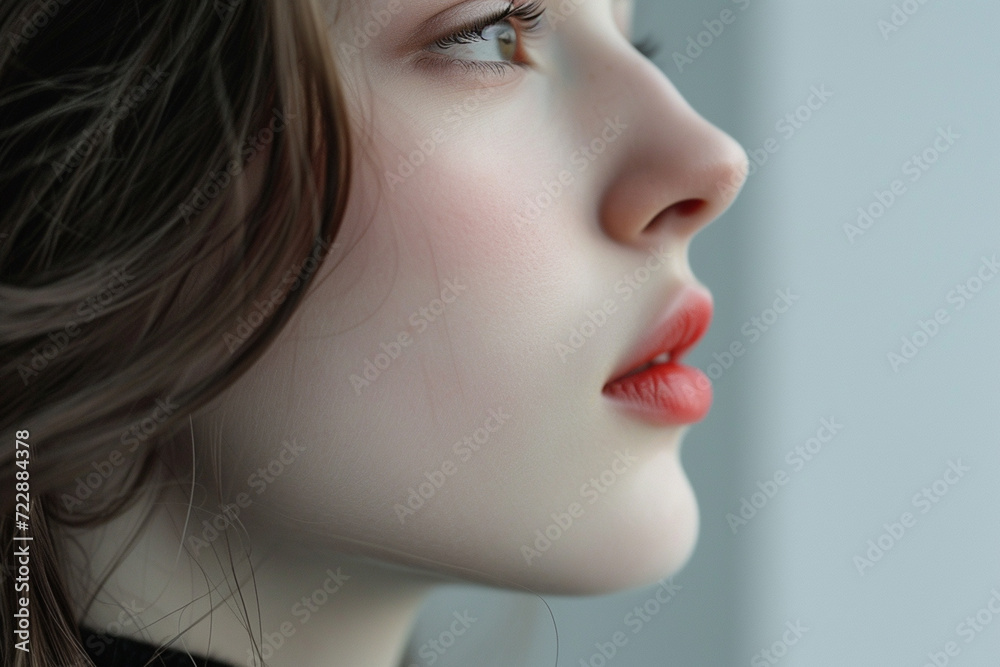 Fototapeta premium Women's beauty skincare routine photography