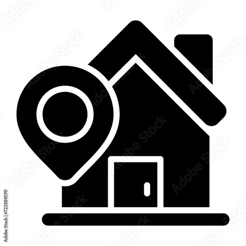 Home Location Vector Icon
