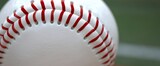 close up of baseball