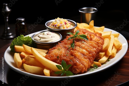 Tasty fish and chips
